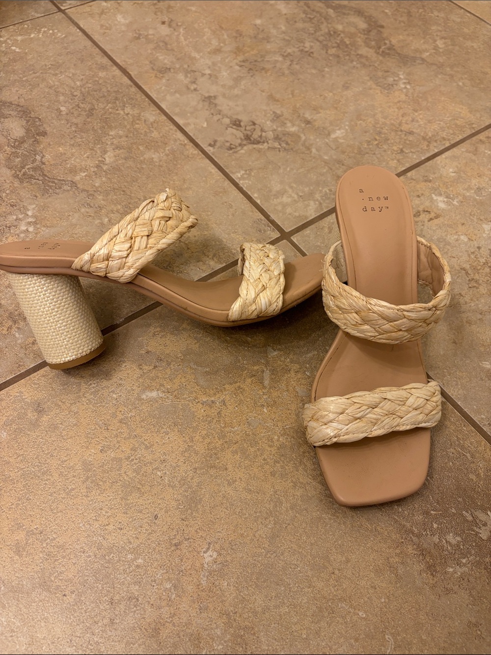 A New Day Block Heel Sandals